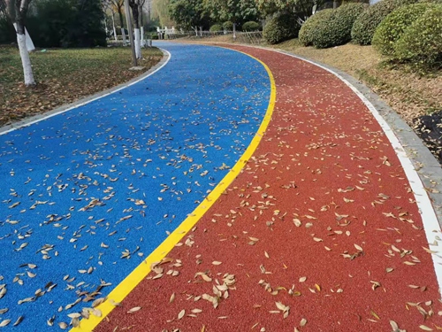 路面改色