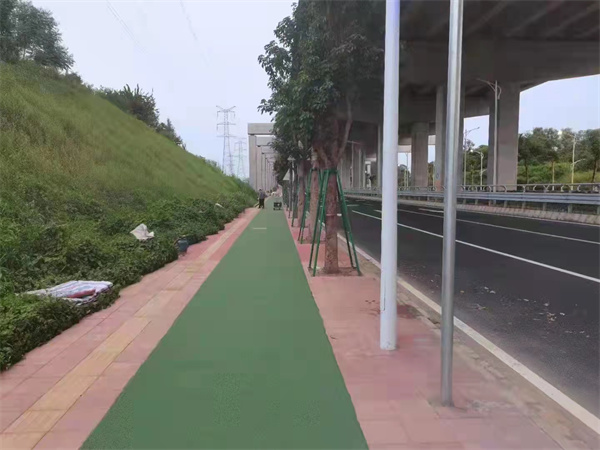 聚氨酯砂漿防滑路面